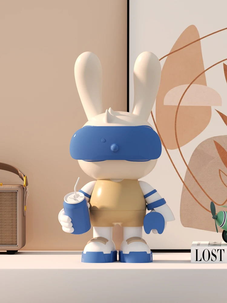 Cute Room Decor Rabbit Figurine Sculpture Luxury Living Room TV Cabinet Cartoon Office Desk Accessories Decoration Statues Gift
Cute Room Decor Rabbit Figurine Sculpture Luxury Living Room TV Cabinet Cartoon Office Desk Accessories Decoration Statues Gift
