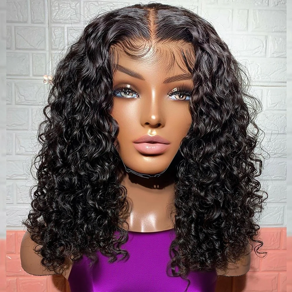 Bouncy Curly 250% Brazilian Short Bob Wig 13x4 Hd Transparent Lace Front Human Hair Wigs Ready to Wear Deep Wave Glueless Wigs
Bouncy Curly 250% Brazilian Short Bob Wig 13x4 Hd Transparent Lace Front Human Hair Wigs Ready to Wear Deep Wave Glueless Wigs