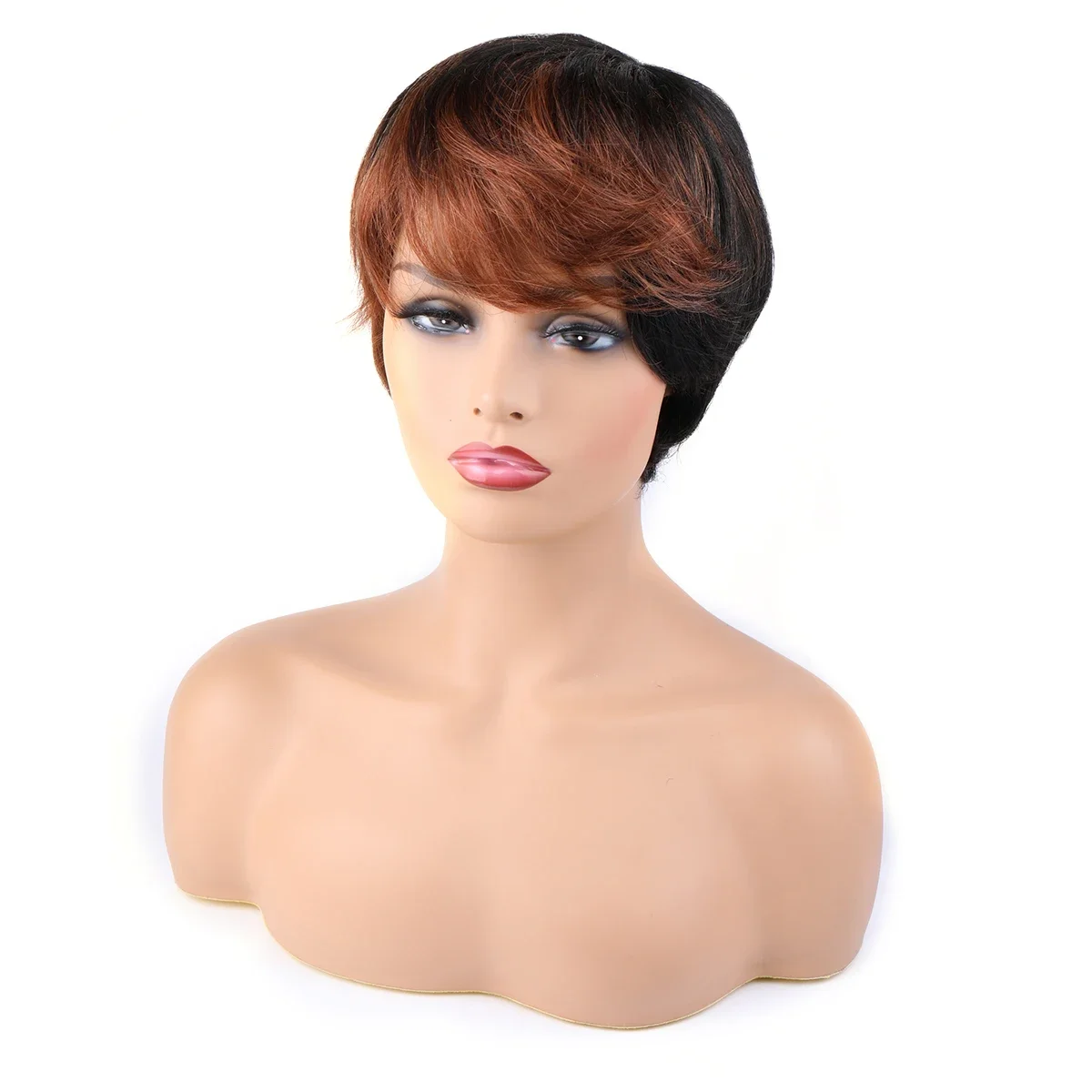 Bliss Short Human Hair Wigs Brazilian 100% Human Hair Wigs Mixed Colours Pixie Cut Wigs Full Mechanism Cheap Human Wig for Women
Bliss Short Human Hair Wigs Brazilian 100% Human Hair Wigs Mixed Colours Pixie Cut Wigs Full Mechanism Cheap Human Wig for Women