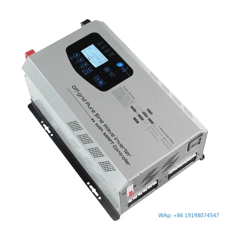 5KW 230V 240V Split Phase Off Grid Hybrid Solar Inverter with WiFi APP Remote
5KW 230V 240V Split Phase Off Grid Hybrid Solar Inverter with WiFi APP Remote