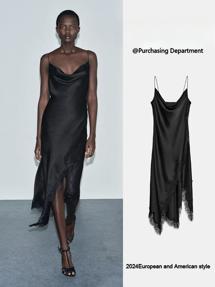 Spring New Arrival Women's Faionable Lace Satin Feel Strap Dr Ele Quali Dr for Banquet Pure Color Other 00%
Spring New Arrival Women's Faionable Lace Satin Feel Strap Dr Ele Quali Dr for Banquet Pure Color Other 00%