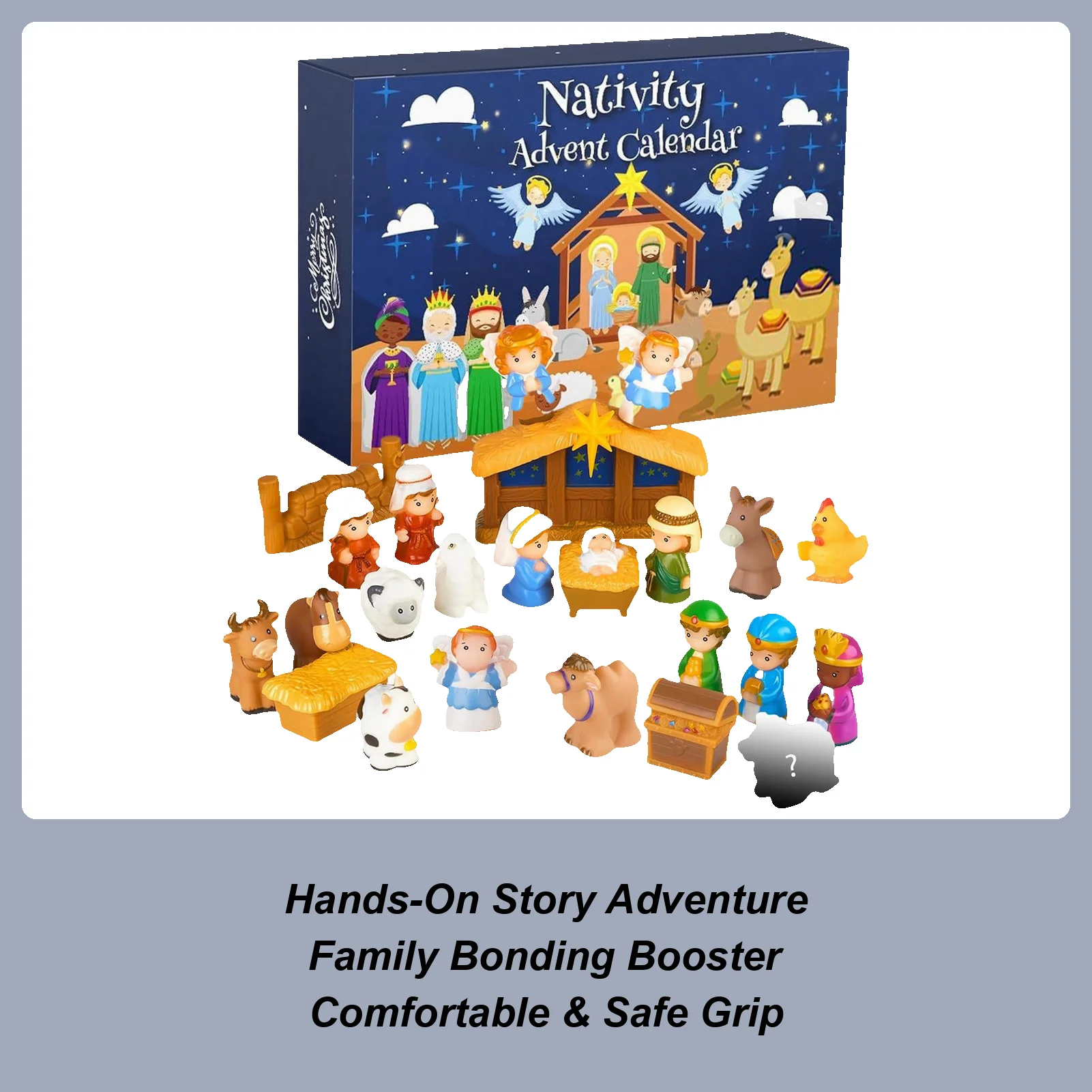 2025 Обратный отсчет Адвент 25 дней Рождественские игрушки 2025 История Иисуса Рождественские украшения обратного отсчета для детей Спальня Гостиная
2025 Обратный отсчет Адвент 25 дней Рождественские игрушки 2025 История Иисуса Рождественские украшения обратного отсчета для детей Спальня Гостиная