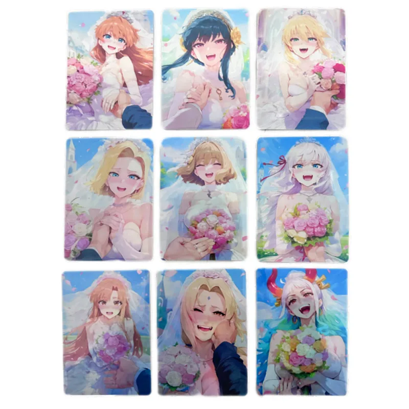9pcs/set Sexy Card Anime Goddess Comics Collection Card Dragon Ball Z No. 18 One Piece 18+ Homemade Adult Nude Card ACG Toy Gift
9pcs/set Sexy Card Anime Goddess Comics Collection Card Dragon Ball Z No. 18 One Piece 18+ Homemade Adult Nude Card ACG Toy Gift