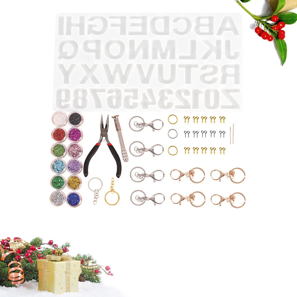 106Pcs Silicone Jewelry Mold Kit DIY Resin Pendant Necklace Bracelet Making Letter Number Alphabet Molds Craft Accessories Set
106Pcs Silicone Jewelry Mold Kit DIY Resin Pendant Necklace Bracelet Making Letter Number Alphabet Molds Craft Accessories Set