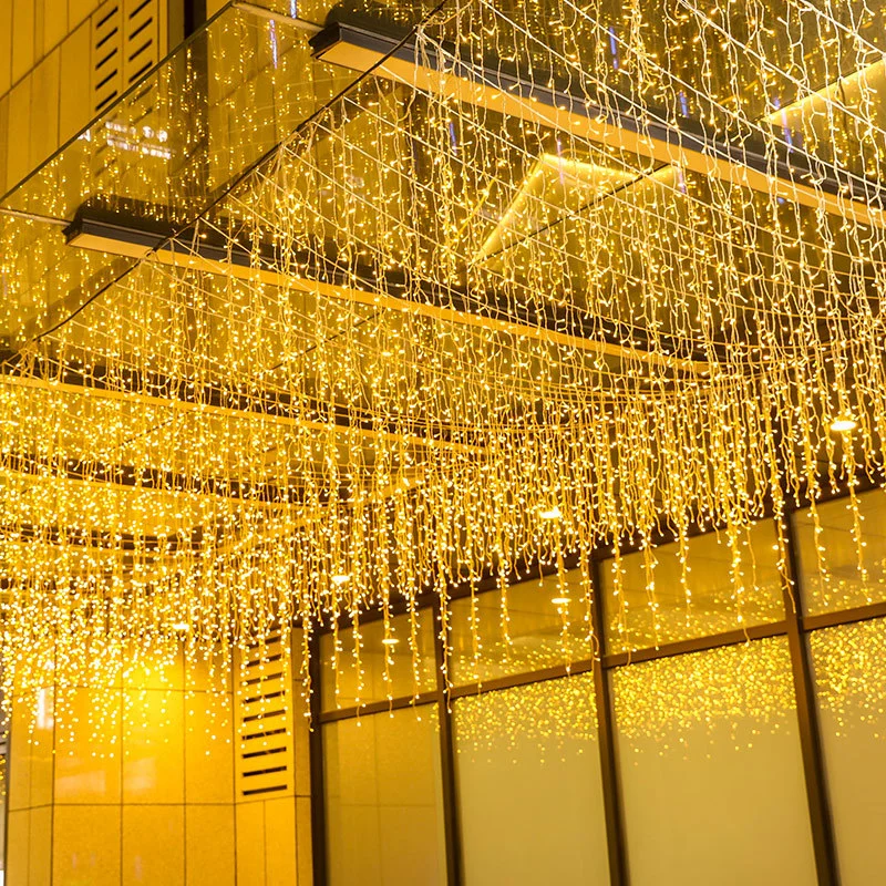 Garland for Street Patio 4x0.6m Garden Lights LED Fairy String Curtain Lights Wedding Lights Party Christmas Decoration Outdoor
Garland for Street Patio 4x0.6m Garden Lights LED Fairy String Curtain Lights Wedding Lights Party Christmas Decoration Outdoor