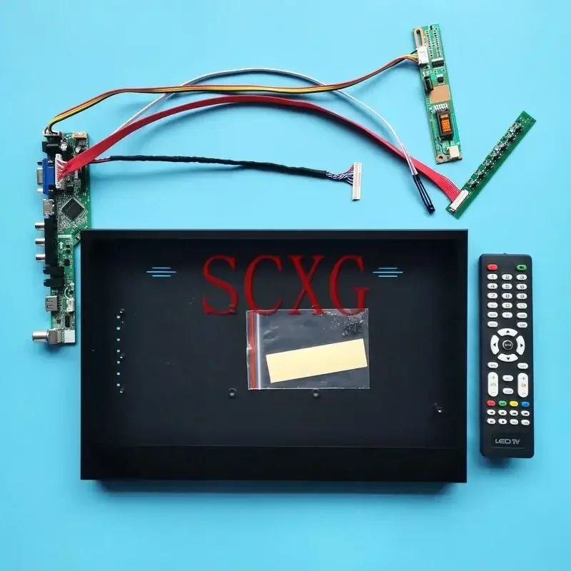 For QD15TL04 QD15TL07 QD15TL09 Analog TV Driver Board+Metal Case 1280*800 VGA HDMI-Compatible AV USB LVDS 30 Pin 15.4" Kit 1CCFL
For QD15TL04 QD15TL07 QD15TL09 Analog TV Driver Board+Metal Case 1280*800 VGA HDMI-Compatible AV USB LVDS 30 Pin 15.4" Kit 1CCFL