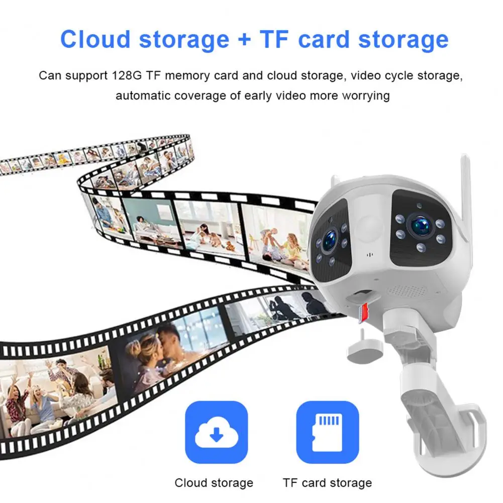 Home Security Camera with Night Vision Hd-compatible Binocular Camera with Dual-light Night Vision Ip66 Waterproof Wifi Remote
Home Security Camera with Night Vision Hd-compatible Binocular Camera with Dual-light Night Vision Ip66 Waterproof Wifi Remote