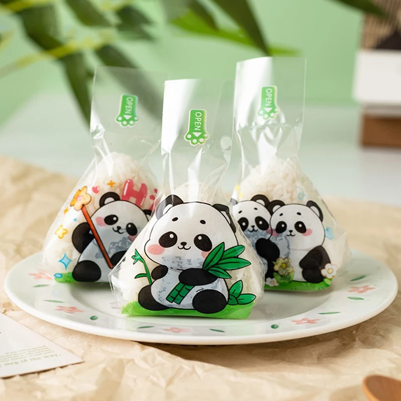 50Pcs Lovely Cartoon For Triangle Rice Ball Packaging Bag Nori Onigiri Sushi Bag Sushi Making Mold Bento Accessories
50Pcs Lovely Cartoon For Triangle Rice Ball Packaging Bag Nori Onigiri Sushi Bag Sushi Making Mold Bento Accessories