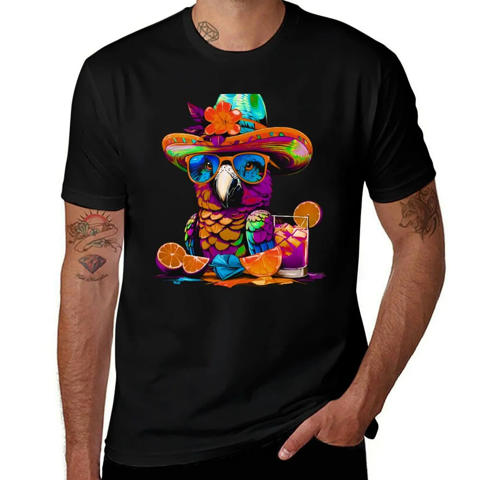 Fabulous Parrot Summer Vibes Sunglasses Refreshing Lime Cocktails T-Shirt Anime t-shirt blanks mens graphic t-shirts funny
Fabulous Parrot Summer Vibes Sunglasses Refreshing Lime Cocktails T-Shirt Anime t-shirt blanks mens graphic t-shirts funny