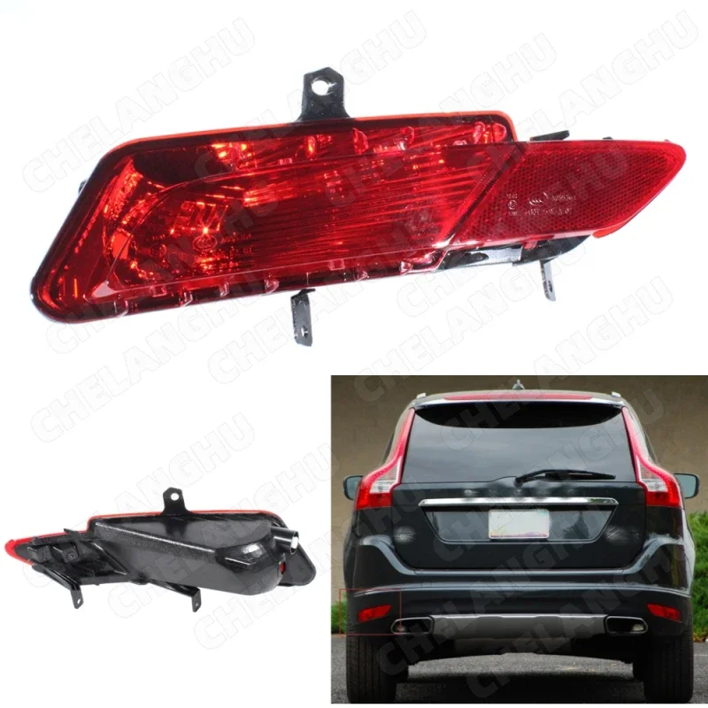 1Pc Left Side Reflector Light Rear Bumper Lamp Without bulbs For Volvo XC60 2014 2015 2016 2017 Car Accessory 31353285
1Pc Left Side Reflector Light Rear Bumper Lamp Without bulbs For Volvo XC60 2014 2015 2016 2017 Car Accessory 31353285