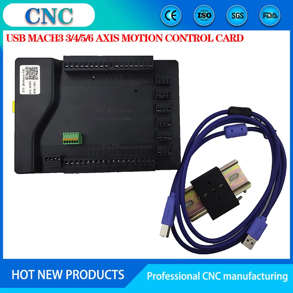 USB mach3 cnc controller 3 axis 4 axis 5 axis 6 axis motion control system 6 axis linkage single axis 200MKz stepper motor contr
USB mach3 cnc controller 3 axis 4 axis 5 axis 6 axis motion control system 6 axis linkage single axis 200MKz stepper motor contr
