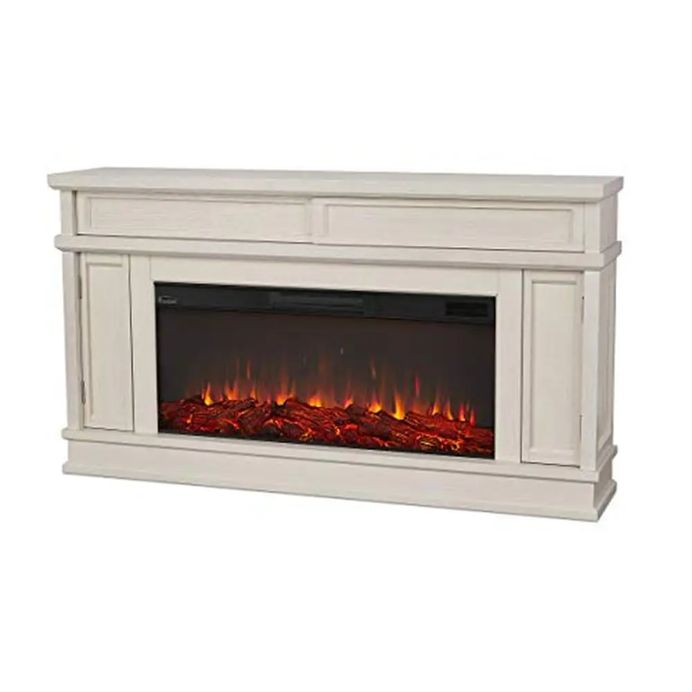 60" Adjustable Shelves Electric Fireplace TV Stand Hidden Storage Realistic Flames 5100 BTU’s Anti-Topple Safety Device
60" Adjustable Shelves Electric Fireplace TV Stand Hidden Storage Realistic Flames 5100 BTU’s Anti-Topple Safety Device