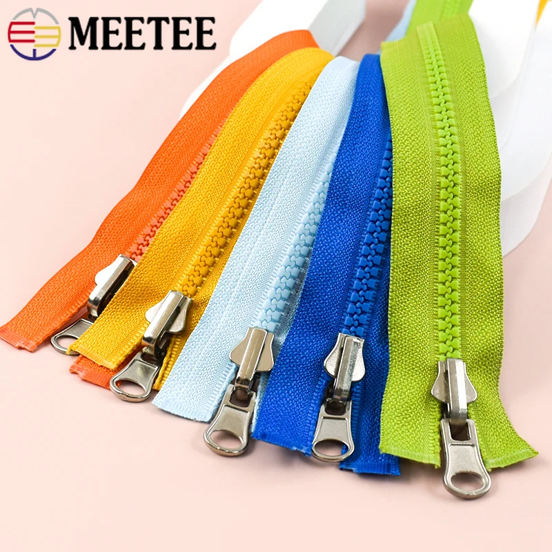 2/5Pcs 70cm 5# Resin Zippers Double Sided Rotary Slider Open-End Zip Closure Bags Jacket Zipper Repair Kit Sewing Accessories
2/5Pcs 70cm 5# Resin Zippers Double Sided Rotary Slider Open-End Zip Closure Bags Jacket Zipper Repair Kit Sewing Accessories
