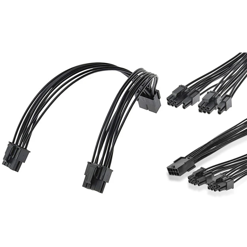 8-контактный кабель питания PCI-E к 2 PCI-E 8-контактный (6 + 2) контактный кабель питания, разветвитель PCI Express, разъем графической карты, кабель питания ПК
8-контактный кабель питания PCI-E к 2 PCI-E 8-контактный (6 + 2) контактный кабель питания, разветвитель PCI Express, разъем графической карты, кабель питания ПК