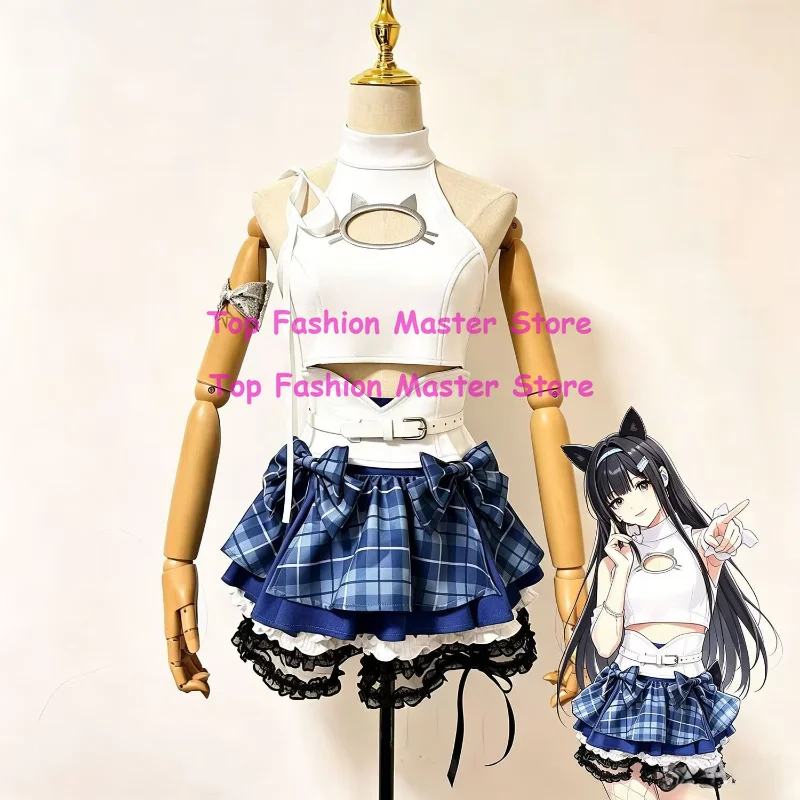Anime T.T. STAR Idol Team Leader Nikke Mint Cosplay Costume Sexy Cute Uniform Prop Set Halloween Party Outfit
Anime T.T. STAR Idol Team Leader Nikke Mint Cosplay Costume Sexy Cute Uniform Prop Set Halloween Party Outfit