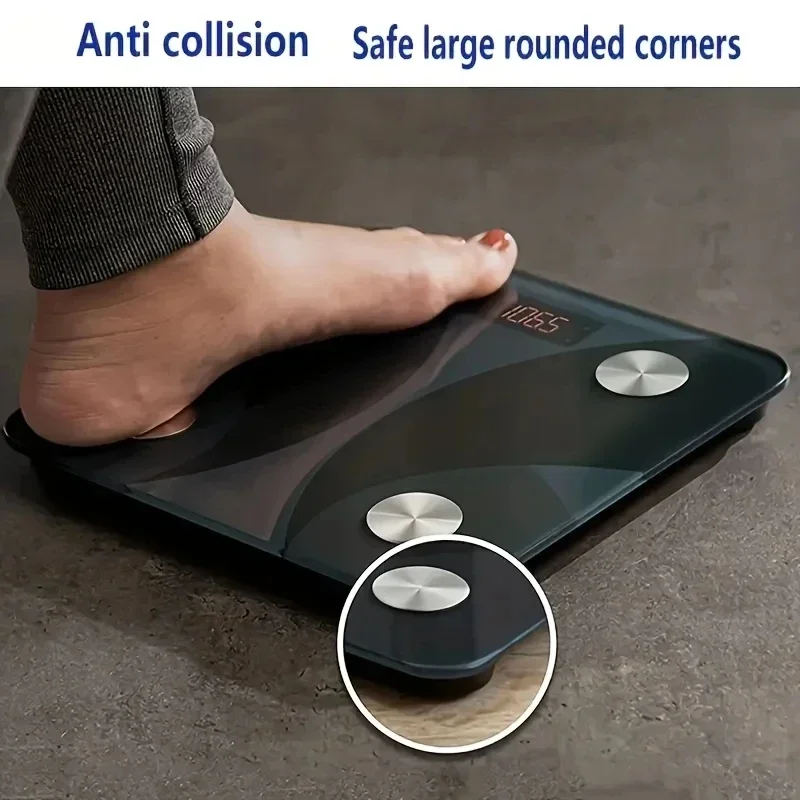 1pc Household weight scale, human ultra precision height weight loss instrument, intelligent Bluetooth body fat scale
1pc Household weight scale, human ultra precision height weight loss instrument, intelligent Bluetooth body fat scale