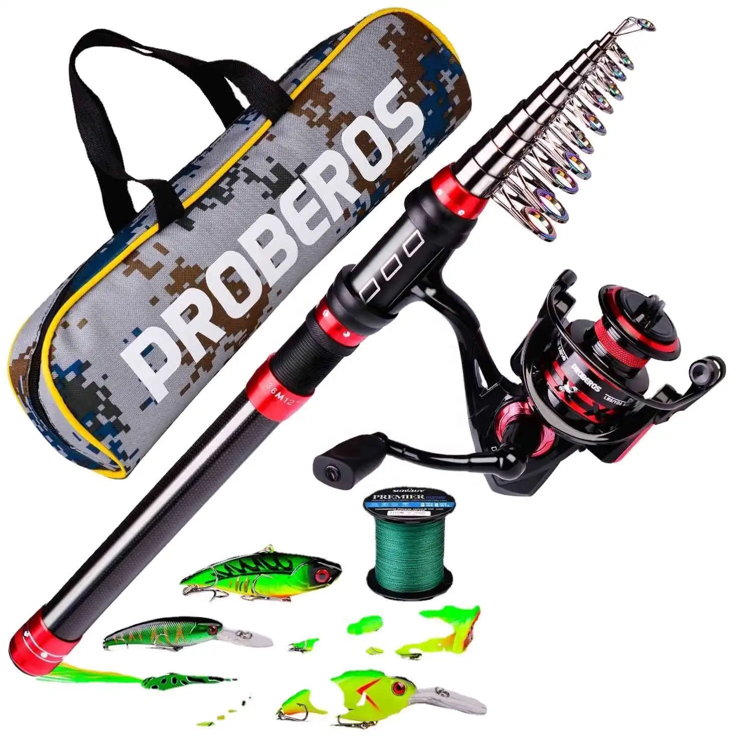 Fishing Pole and Reel Set Mini Portable Telescopic Rod + Spinning Reel Fishing Line Bait Tackle Kits Gift
Fishing Pole and Reel Set Mini Portable Telescopic Rod + Spinning Reel Fishing Line Bait Tackle Kits Gift