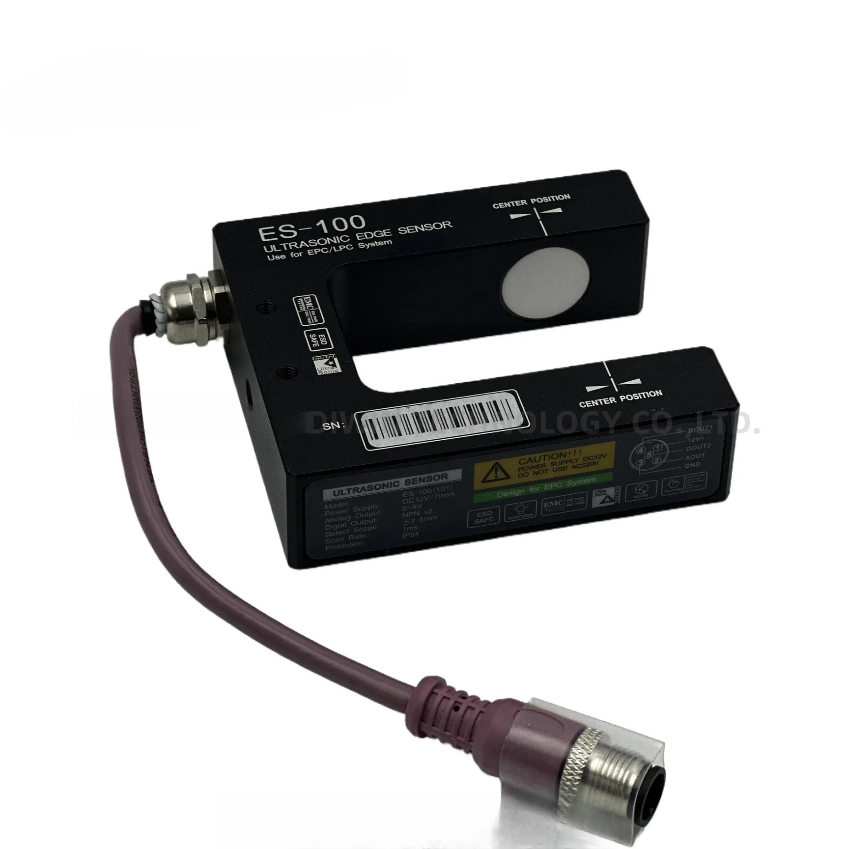 Deviation Detection Ultrasonic Edge Sensor for All Printing Types New Pausource Servo EPC System with Automatic Lateral
Deviation Detection Ultrasonic Edge Sensor for All Printing Types New Pausource Servo EPC System with Automatic Lateral