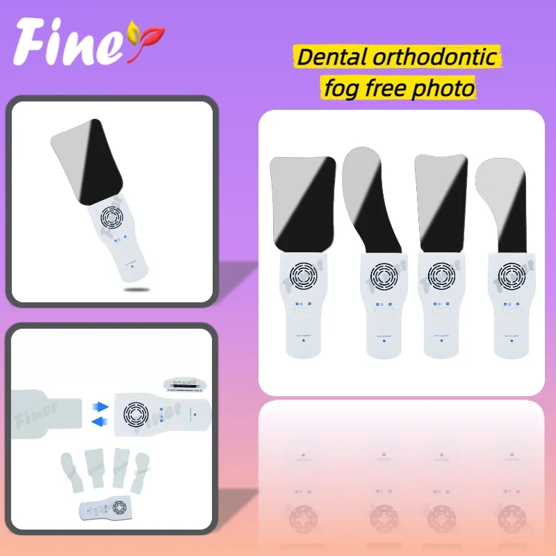 Finer Dental Orthodontic Imaging LED Fog Free Photo Mirror High Hardness Stainless Steel Cavity Obervation Reflector
Finer Dental Orthodontic Imaging LED Fog Free Photo Mirror High Hardness Stainless Steel Cavity Obervation Reflector