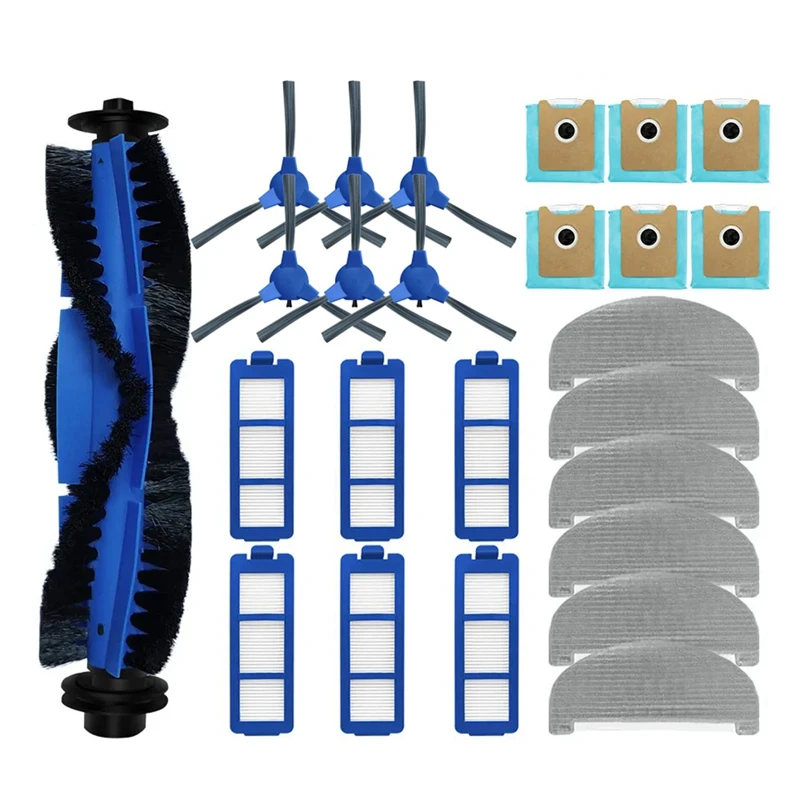 Main Side Brush Hepa Filter Mop Cloth Robot Vacuum Cleaner Replacement Spare Parts Accessories For Eufy Clean G40 Hybrid+ / G35+
Main Side Brush Hepa Filter Mop Cloth Robot Vacuum Cleaner Replacement Spare Parts Accessories For Eufy Clean G40 Hybrid+ / G35+