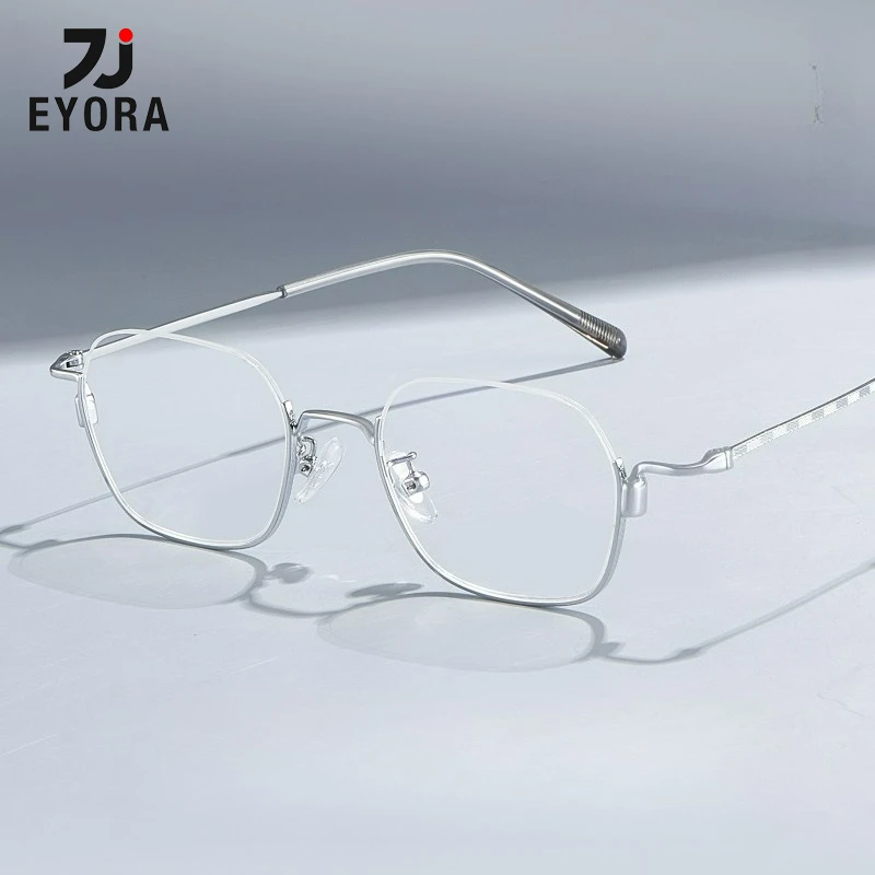 EYORA Retro Alloy Half-Frame Reading Glasses Anti Blue Ray Photochromic Myopia Glasses Progressive Prescription Optical Eyewear
EYORA Retro Alloy Half-Frame Reading Glasses Anti Blue Ray Photochromic Myopia Glasses Progressive Prescription Optical Eyewear