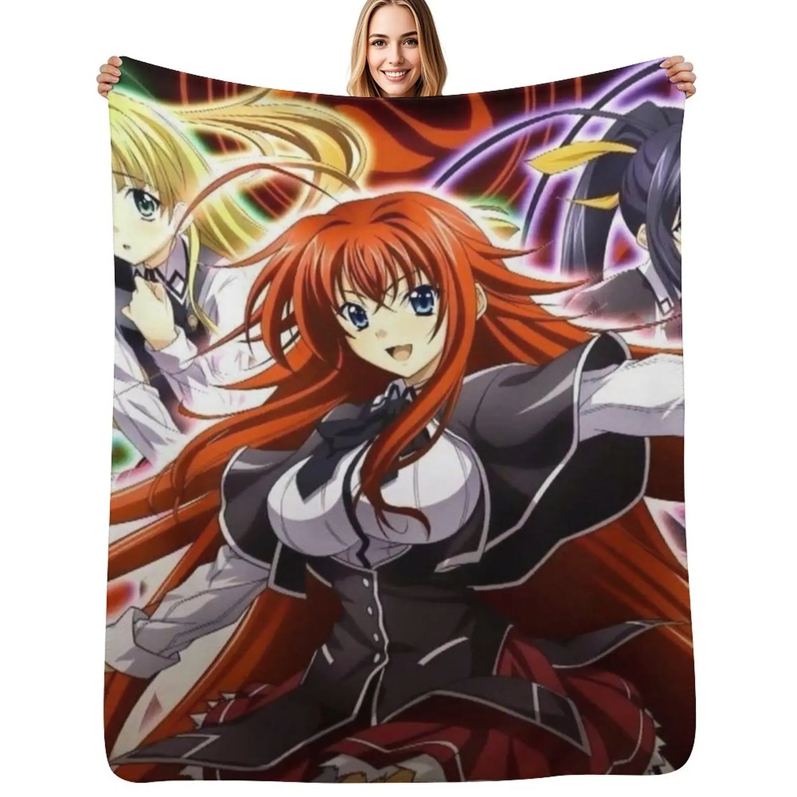 High School dxd 3 Throw Blanket Travel Size Cozy Blanket for Plane Train
High School dxd 3 Throw Blanket Travel Size Cozy Blanket for Plane Train