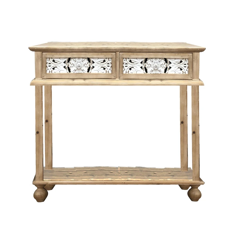 xx- White Carved Accent Console Table Washed Solid Wood Legs MDF Hallway Table for Home Decor for Living Room Dining Room^
xx- White Carved Accent Console Table Washed Solid Wood Legs MDF Hallway Table for Home Decor for Living Room Dining Room^