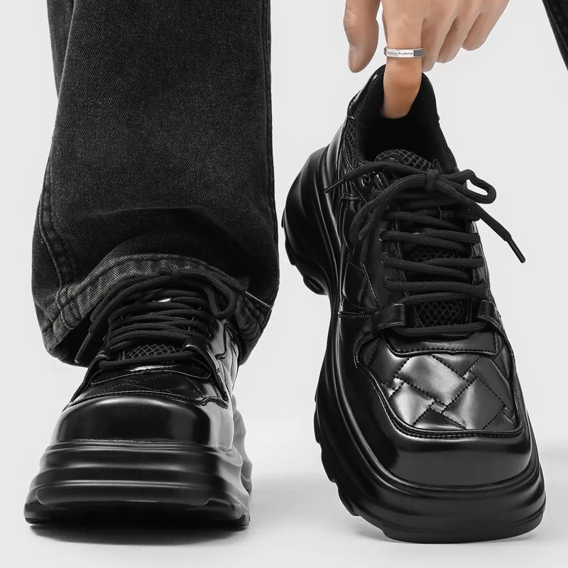 italian brand designer shoes for men casual hip hop rock natural leather oxfords shoe black stylish sneakers designer footwear
italian brand designer shoes for men casual hip hop rock natural leather oxfords shoe black stylish sneakers designer footwear