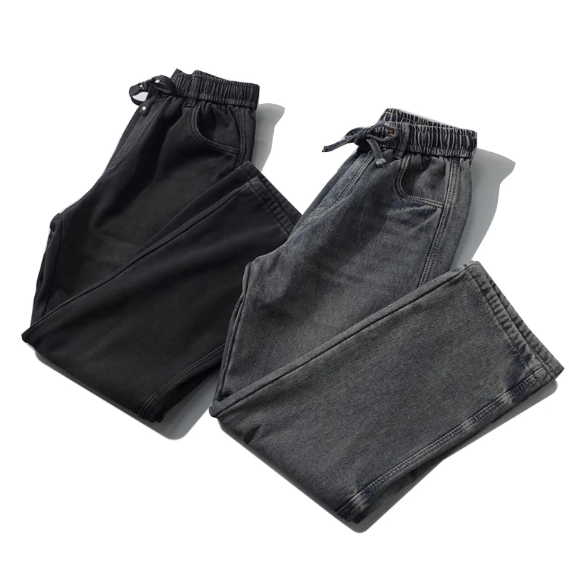 Men's Winter Casual Fce Lined Loose Fit Straight Leg Jeans Baby Velvet Inner Warm Comfortable Soft Denim Pants
Men's Winter Casual Fce Lined Loose Fit Straight Leg Jeans Baby Velvet Inner Warm Comfortable Soft Denim Pants