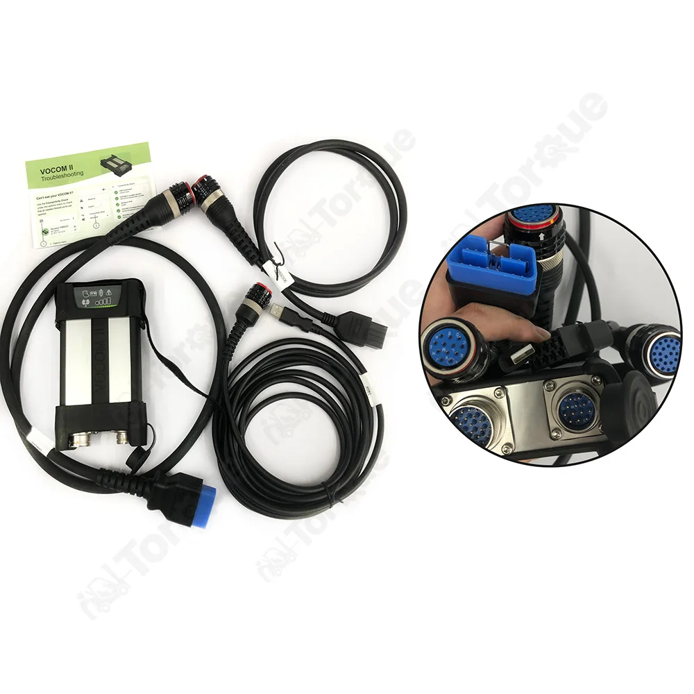 Original Vocom II Premium Tech Tool 2.8 New Blue OBD Cable for Renault Construction Wheel Loader Excavator Truck Diagnostic Tool
Original Vocom II Premium Tech Tool 2.8 New Blue OBD Cable for Renault Construction Wheel Loader Excavator Truck Diagnostic Tool