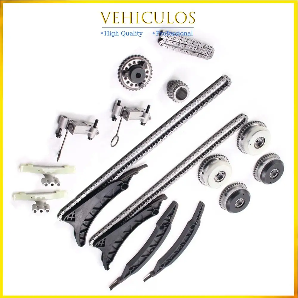 11317567500 11317574397 11217571037 1set Timing Chain Kit Camshaft VVT Gear Set for BMW 550i 750i X5 X6 F10 E70 E71 N63 4.4L V8
11317567500 11317574397 11217571037 1set Timing Chain Kit Camshaft VVT Gear Set for BMW 550i 750i X5 X6 F10 E70 E71 N63 4.4L V8