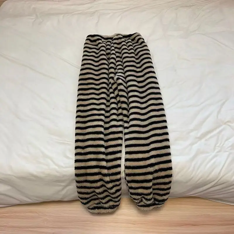 Pajama Pants Woman Flannel Cotton Autumn and Winter Brushed Plaid Long Trousers Warm Homewear Pants Woman Sleepwear Pyjama Home
Pajama Pants Woman Flannel Cotton Autumn and Winter Brushed Plaid Long Trousers Warm Homewear Pants Woman Sleepwear Pyjama Home