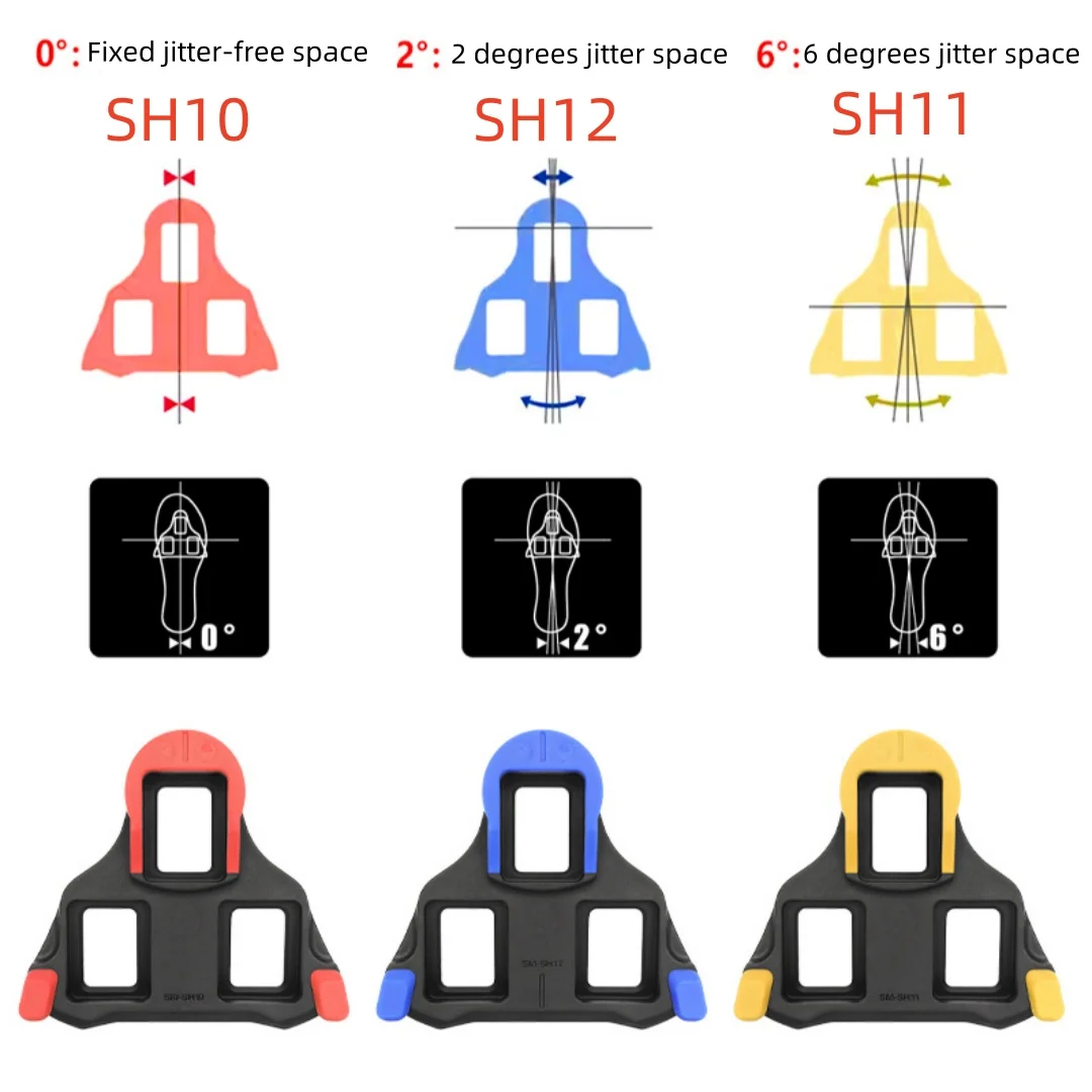 ATWEINA Bike SPD Anti-skid Lock Treads MTB Road Bike Universal SH10 SH11 SH12 Buckle Cycling Equipment Cleats Pedals Plate Clip
ATWEINA Bike SPD Anti-skid Lock Treads MTB Road Bike Universal SH10 SH11 SH12 Buckle Cycling Equipment Cleats Pedals Plate Clip