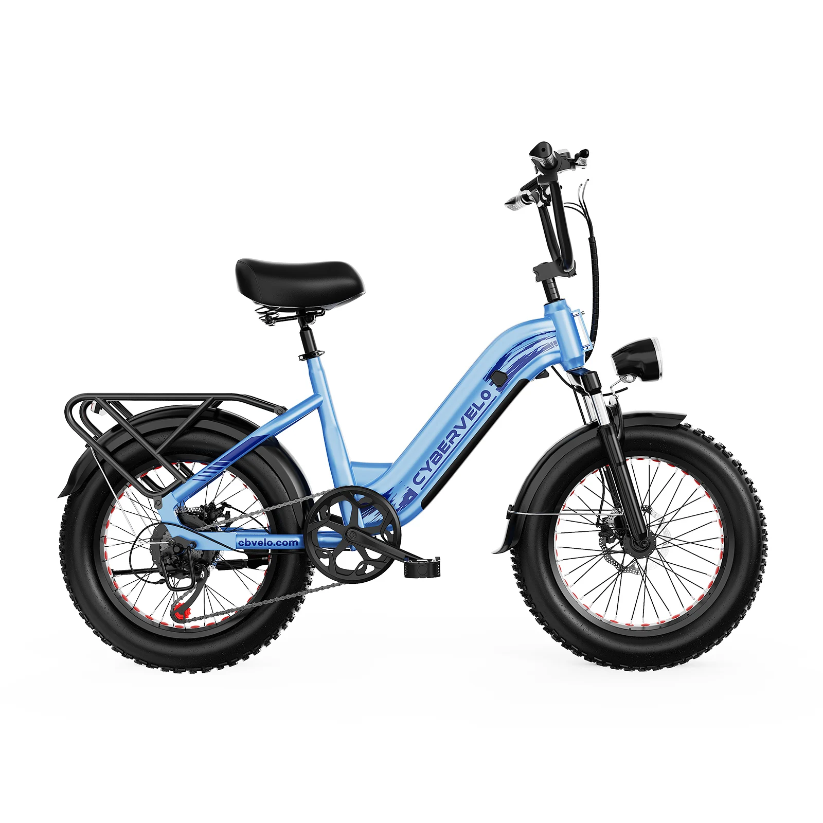 1000W Peak 20" Fat Tire Electric Bike, 48V 20Ah Detachable Battery, 7-Speed All-Terrain Adult Commuter Ebike EK8
1000W Peak 20" Fat Tire Electric Bike, 48V 20Ah Detachable Battery, 7-Speed All-Terrain Adult Commuter Ebike EK8