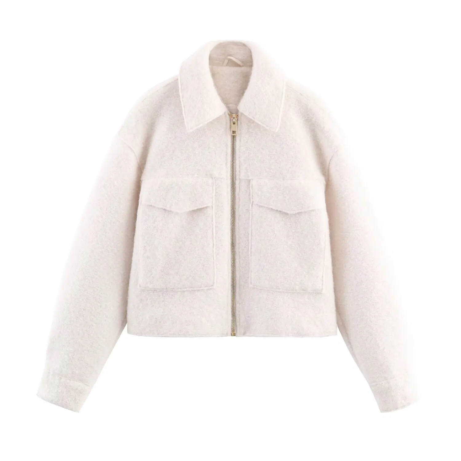 Новое поступление 2024 года: женское осеннее модное короткое пальто с воротником с лацканами и бисером, ткань с нагрудным карманом
Новое поступление 2024 года: женское осеннее модное короткое пальто с воротником с лацканами и бисером, ткань с нагрудным карманом