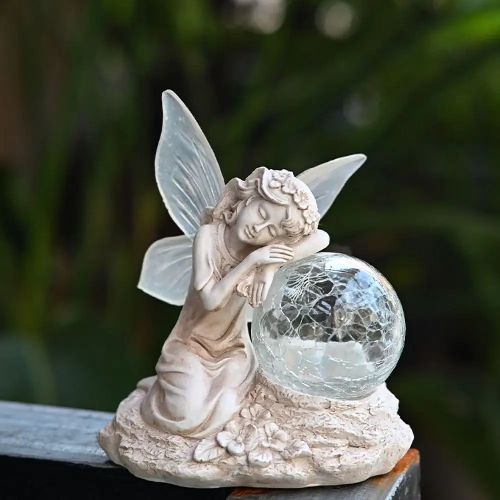 Resin Solar Angel Ornament Creative Colorful Angel Statue Light Exquisite Retro Garden Miniature Figurine Sculpture
Resin Solar Angel Ornament Creative Colorful Angel Statue Light Exquisite Retro Garden Miniature Figurine Sculpture