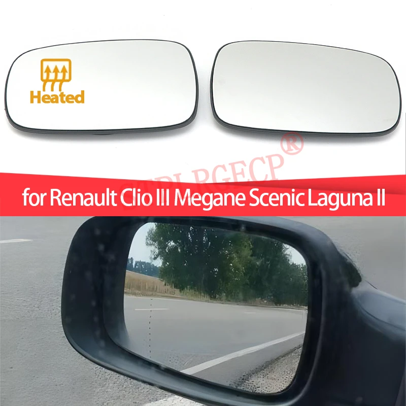Left or Right Door Side Wing Mirror Glass Power Heated Rear View Replacement for Renault Clio III Megane Scenic Laguna II
Left or Right Door Side Wing Mirror Glass Power Heated Rear View Replacement for Renault Clio III Megane Scenic Laguna II