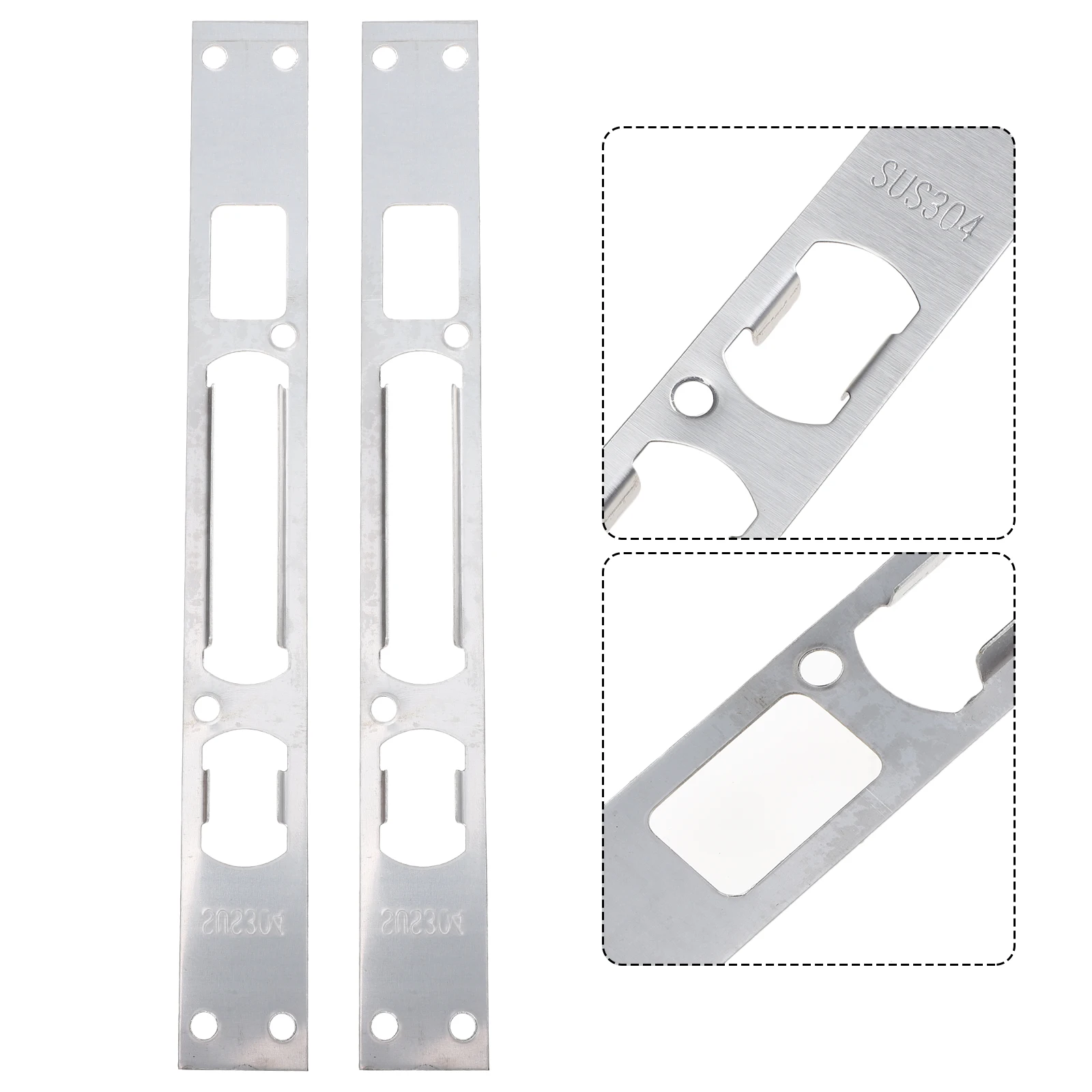 Iron Door Strike Plate Heavy Duty Durable Security Reinforcement Cabinet Hardware Metal Guard Door Body Piece
Iron Door Strike Plate Heavy Duty Durable Security Reinforcement Cabinet Hardware Metal Guard Door Body Piece