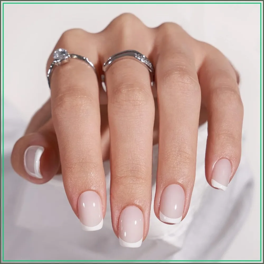 Classic French Press On Nails Square, 30 Fake Nails Kit, 15 Sizes, Glue On Nails for Wedding
Classic French Press On Nails Square, 30 Fake Nails Kit, 15 Sizes, Glue On Nails for Wedding