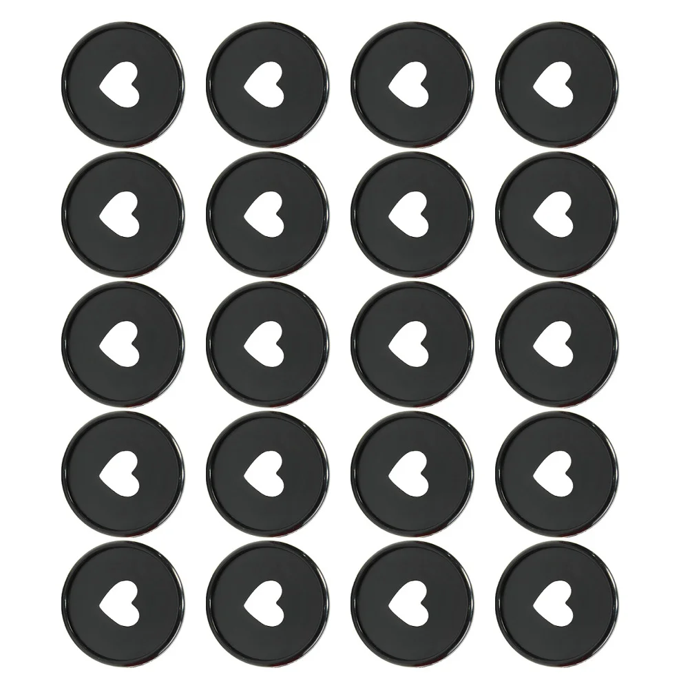 20 Pcs Disc Loose-leaf Notebook Binder Rings Planner Discs Frosted Black for Binding
20 Pcs Disc Loose-leaf Notebook Binder Rings Planner Discs Frosted Black for Binding