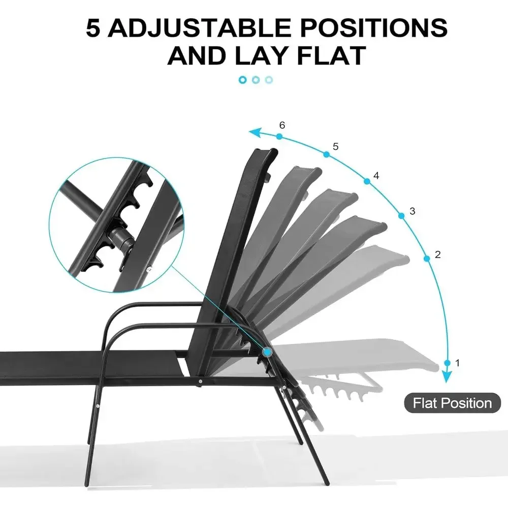 Activity Productlive Chair,5-Position Pool Lounge Chairs With Armrests Suthing Recliner Or Patio,Beach,Deck,Yard (4PC Black)
Activity Productlive Chair,5-Position Pool Lounge Chairs With Armrests Suthing Recliner Or Patio,Beach,Deck,Yard (4PC Black)