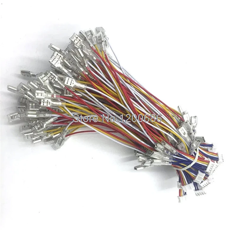 20CM 6.3 Connector PH2.0 5Pin Wires Compatible Arcade Gold-Plated and Chrome Plated Illuminated Push Buttons Wire Cables
20CM 6.3 Connector PH2.0 5Pin Wires Compatible Arcade Gold-Plated and Chrome Plated Illuminated Push Buttons Wire Cables