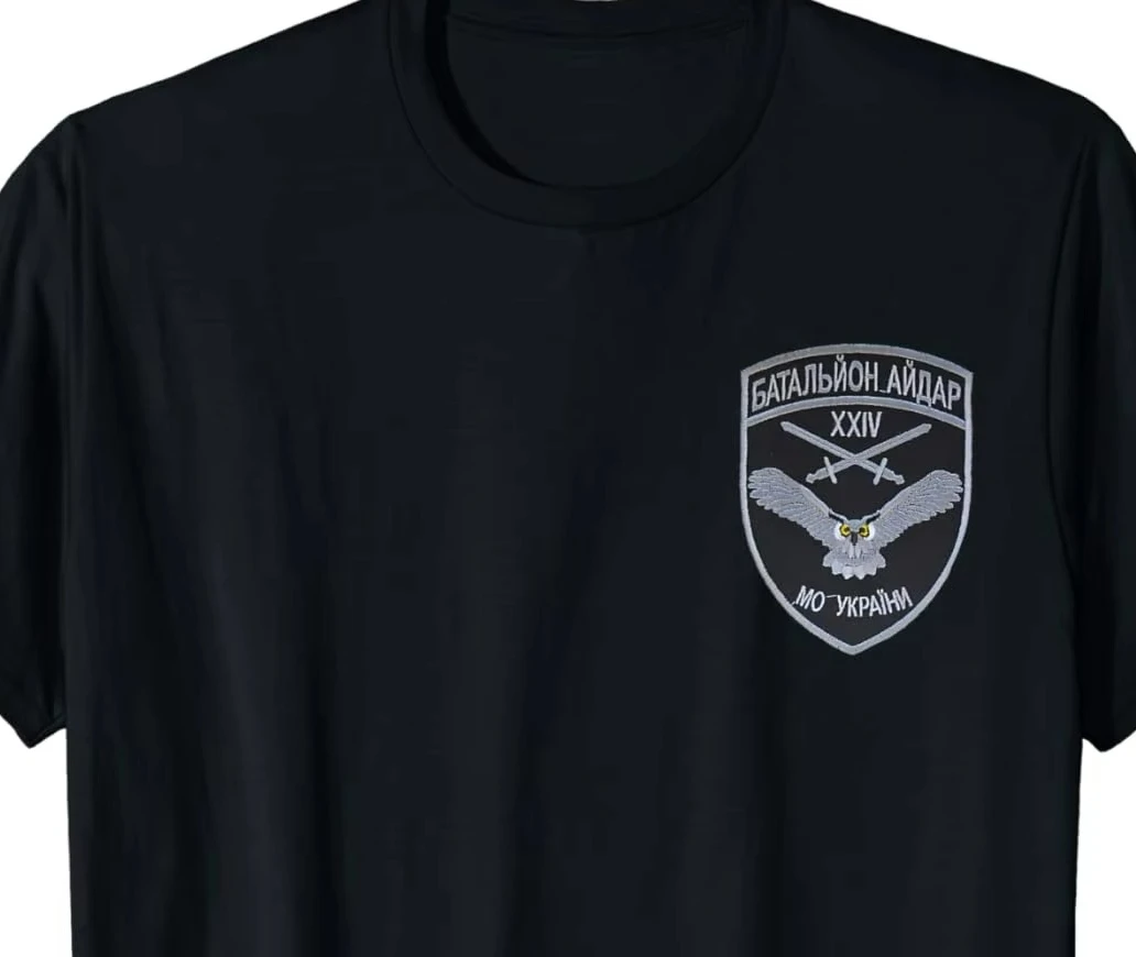 Эмблема украинских ВВС, националист, патриотическая мужская футболка с коротким рукавом, повседневные хлопковые мужские футболки с круглым вырезом
Эмблема украинских ВВС, националист, патриотическая мужская футболка с коротким рукавом, повседневные хлопковые мужские футболки с круглым вырезом