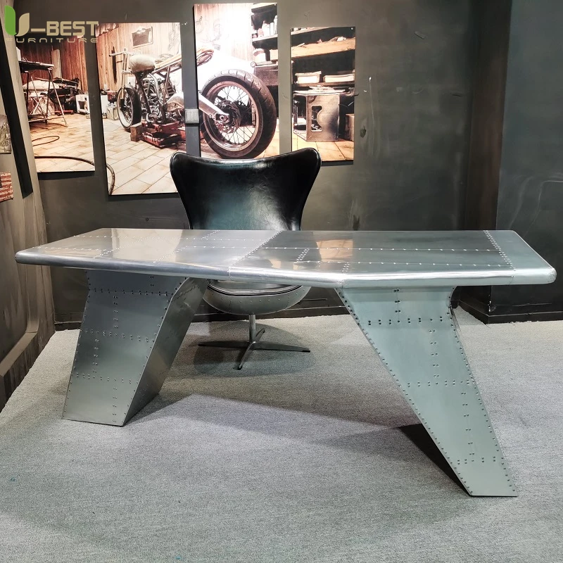 U-best Vintage Aviator Wing Desk Aluminum Table Mid Century Aviation Office Desk Home Office Workbench Vanity
U-best Vintage Aviator Wing Desk Aluminum Table Mid Century Aviation Office Desk Home Office Workbench Vanity