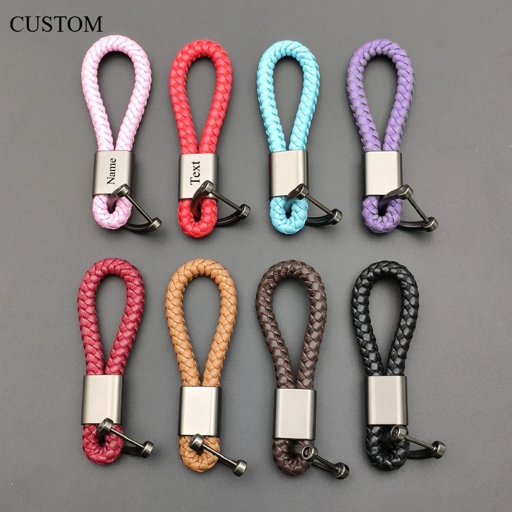 Personalization Custom Handmade Leather Rope Pendant Metal Car Keychain Motorcycle Keyring Simple Stylish Fashion Man Women Gift
Personalization Custom Handmade Leather Rope Pendant Metal Car Keychain Motorcycle Keyring Simple Stylish Fashion Man Women Gift