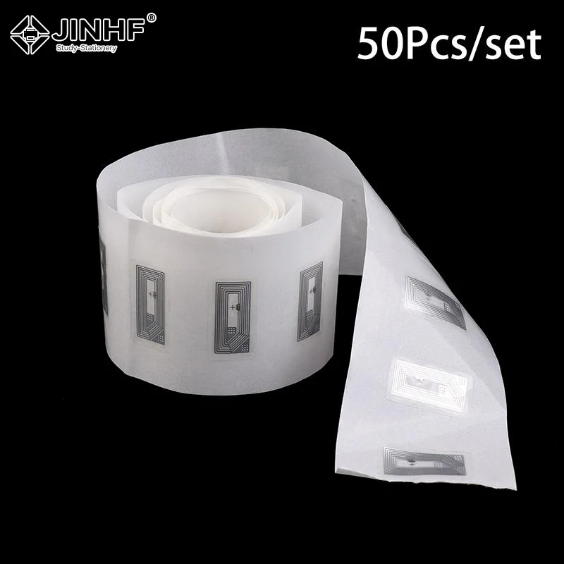 50 шт. NFC-чипы Ntag213, влагостойкие наклейки-инлей 11x21 мм, 13,56 МГц, метки-этикетки 213, электронные этикетки для защиты от подделок
50 шт. NFC-чипы Ntag213, влагостойкие наклейки-инлей 11x21 мм, 13,56 МГц, метки-этикетки 213, электронные этикетки для защиты от подделок