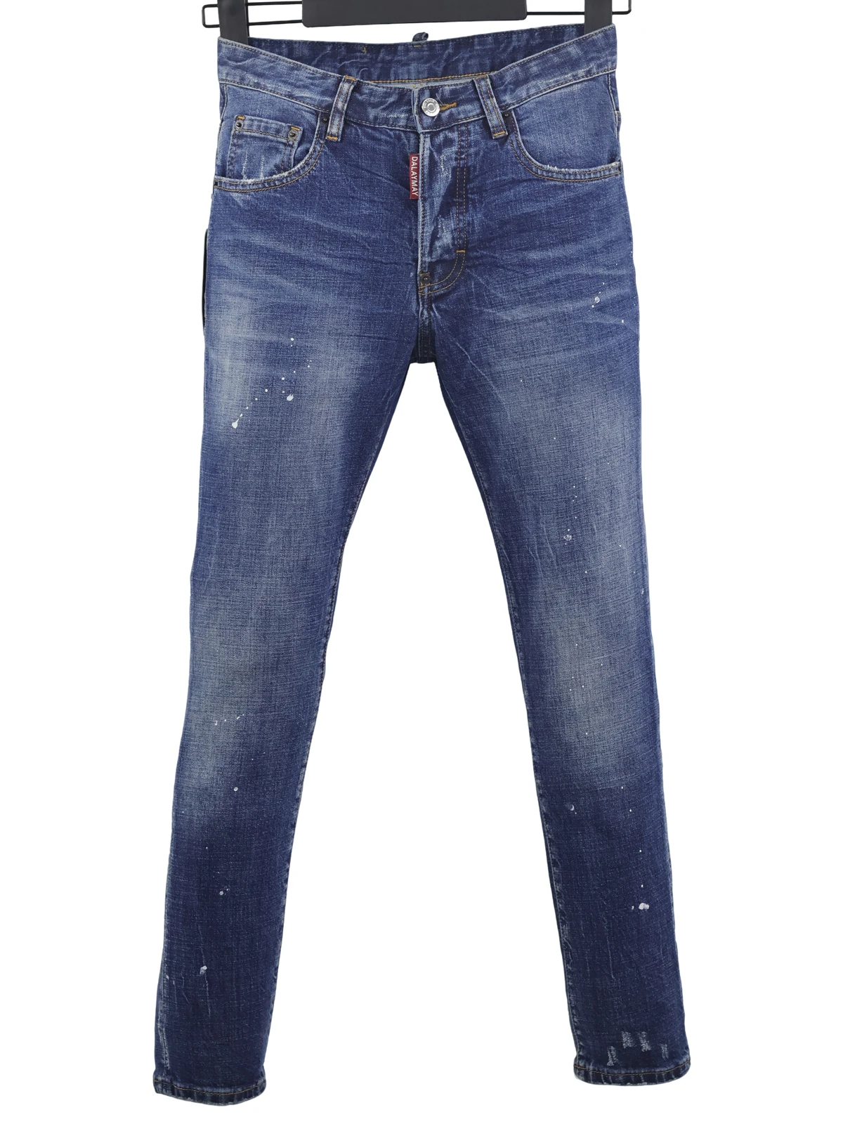 6053 Four Seasons, новые джинсы D2, мужская одежда, рваные нашивки с отверстиями, трехмерная резка стопы
6053 Four Seasons, новые джинсы D2, мужская одежда, рваные нашивки с отверстиями, трехмерная резка стопы