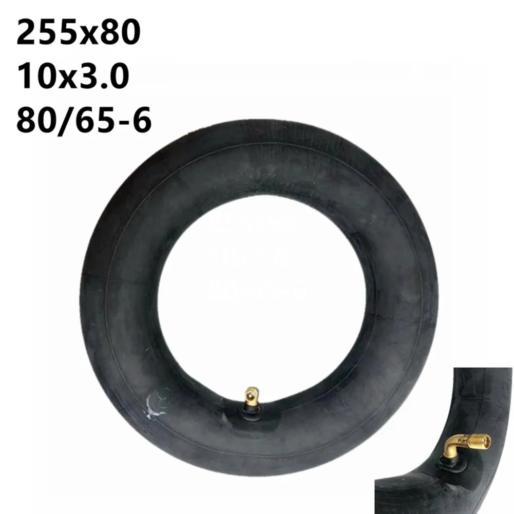 1pc Black 10inch 255x80/10X3(80/65-6) Thickened Tire Inner Tube For Electric Scooter Rubber Scooter Tubes
1pc Black 10inch 255x80/10X3(80/65-6) Thickened Tire Inner Tube For Electric Scooter Rubber Scooter Tubes 
