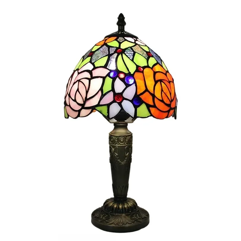 8inch 20cm Tiffany Pastoral Desk Lamp Farmhouse Modern Home Office Lighting with Resin Glass Body for Reading Eye Protection
8inch 20cm Tiffany Pastoral Desk Lamp Farmhouse Modern Home Office Lighting with Resin Glass Body for Reading Eye Protection