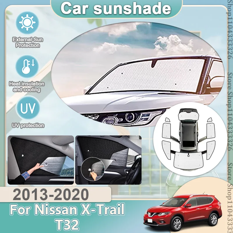 Sunshades For Nissan X-Trail T32 2013-2020 Car Window Heat Insulation Sunshades Anti-UV Protection Auto Accessories Car Parts
Sunshades For Nissan X-Trail T32 2013-2020 Car Window Heat Insulation Sunshades Anti-UV Protection Auto Accessories Car Parts